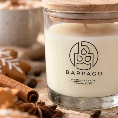 Świeca Sojowa Piernikowe Latte 200 ml - obrazek 3